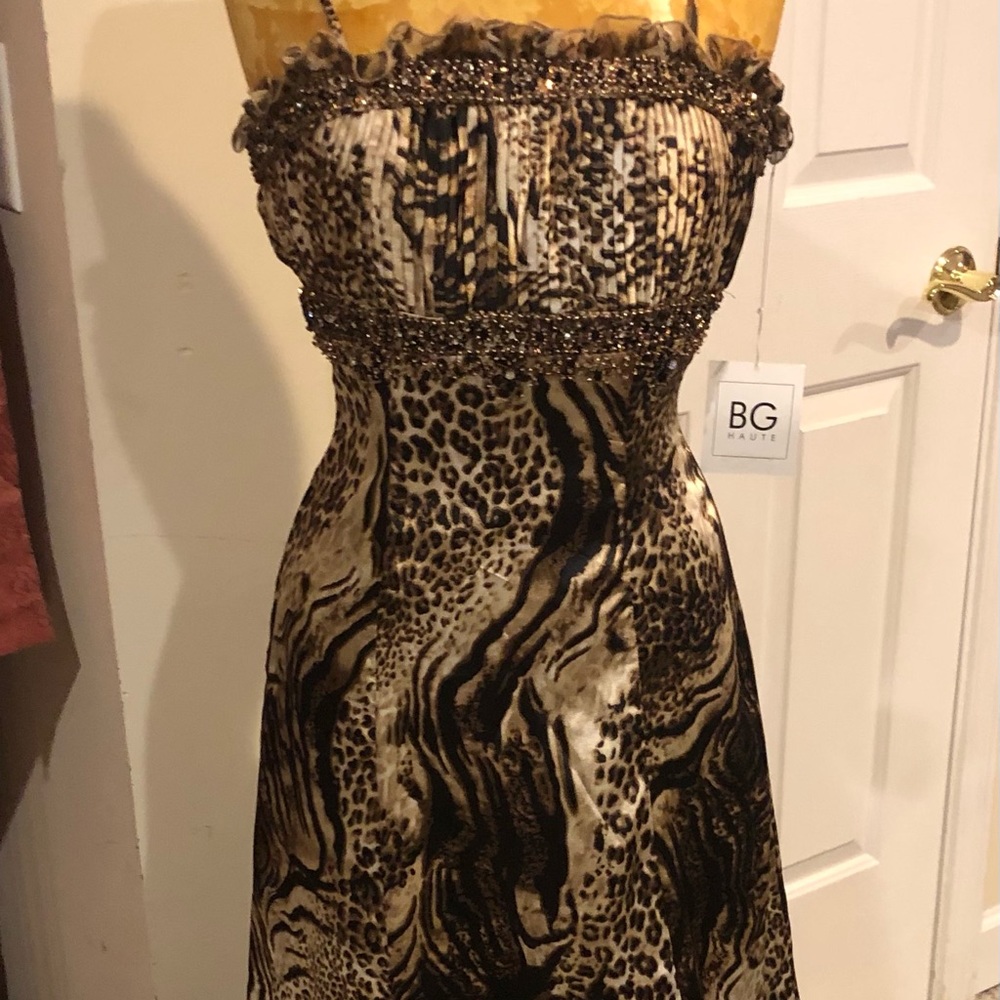 BG Haute Couture Leopard Gown 4